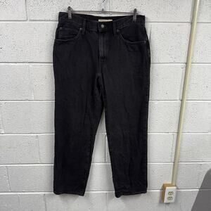 Levis 94 Baggy Jeans Womens 31 Faded Black Skater Grunge Hip Hop Y2K Loose 90s